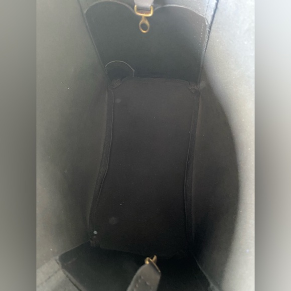 Portland Leather Goods Black Butterfly Bucket Bag - Picture 9 of 9